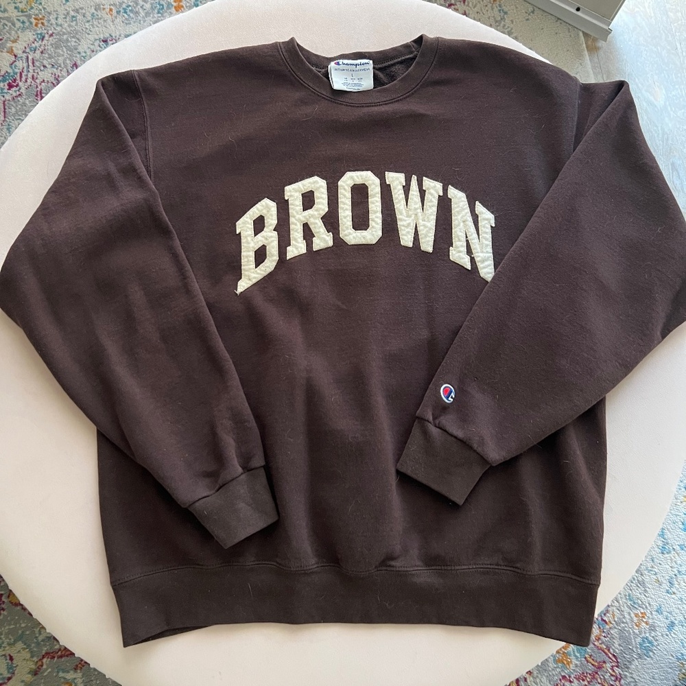 Brown University crewneck sweatshirt